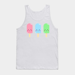 Kawaii Ice Pop Friends Tank Top